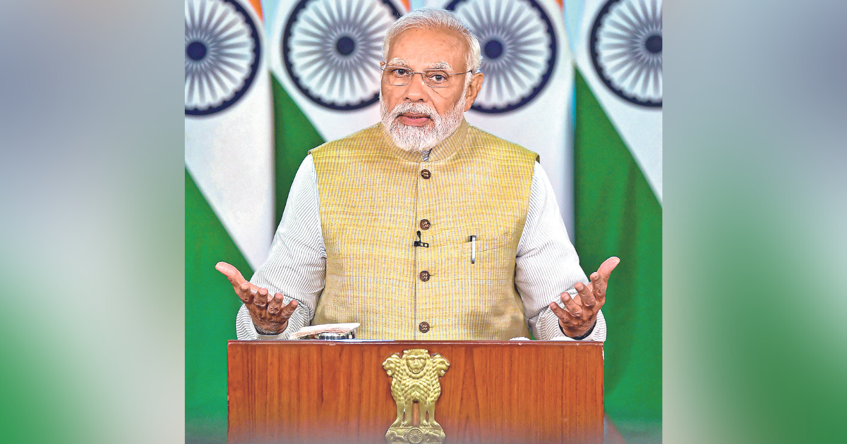 LET’S REVIVE OUR ANCIENT CONNECT WITH NATURE: PM